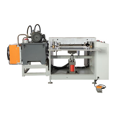 Nahrungsmittelgeschäft Halbautomatische Sägepressmaschine für Klemmfilm Backpapier Aluminiumfolie