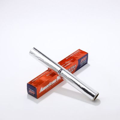 Customized Logo Küche Silber Food Grade Aluminiumfolie Roll für Restaurantverpackung