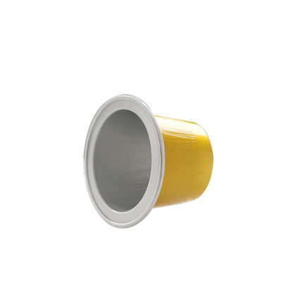 Farbige Aluminiumfolie Leere Kaffeekapseln NespressoKaffeespeicherkapseln für Lebensmittel