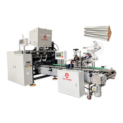 Vollautomatische Folienschneidmaschine 4 Spindeln Aluminiumfolien-Rewinder
