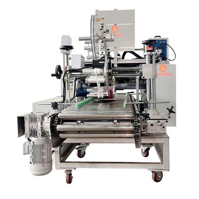 Vollautomatische Folienschneidmaschine 4 Spindeln Aluminiumfolien-Rewinder