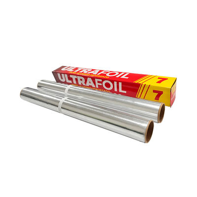 30cm 45cm Lebensmittel-Bäckerei Braten Bbq Recycling-Aluminiumfolie Papierroll mit Schneider