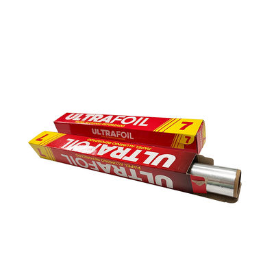30cm 45cm Lebensmittel-Bäckerei Braten Bbq Recycling-Aluminiumfolie Papierroll mit Schneider