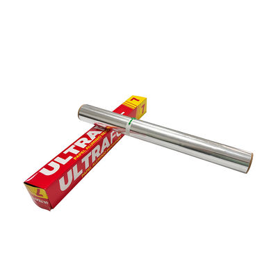 30cm 45cm Lebensmittel-Bäckerei Braten Bbq Recycling-Aluminiumfolie Papierroll mit Schneider