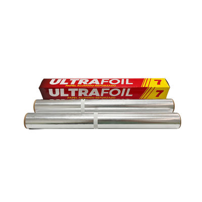 30cm 45cm Lebensmittel-Bäckerei Braten Bbq Recycling-Aluminiumfolie Papierroll mit Schneider