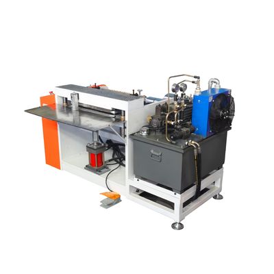 Elektrisch angetriebene Aluminium-Sägenblattpressmaschine für halbautomatische Sägenzähnenbox-Rolle