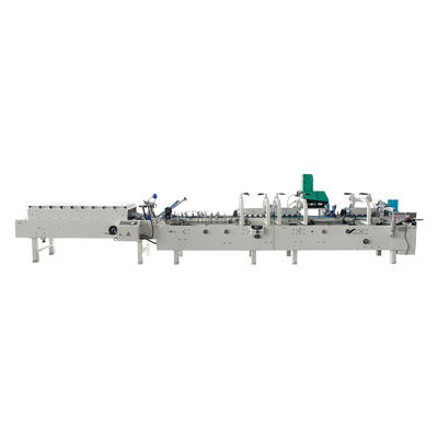 Automatische Papierbox-Falt-Klebmaschine 2,2 kW für Kundenanforderungen