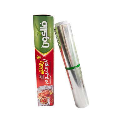 Silber-Aluminiumfolie-Rollpapier mit angepasster Längeneinstellung und geschmierte Oberfläche