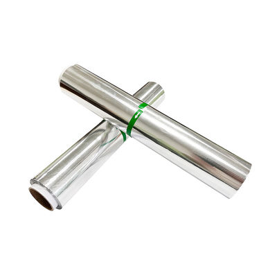 Silber-Aluminiumfolie-Rollpapier mit angepasster Längeneinstellung und geschmierte Oberfläche