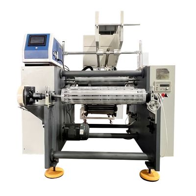 Vollautomatische Kurzetikett-End-Aluminiumfolie-Wiederwickelmaschine 4,5 kW Leistung