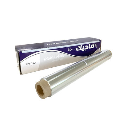 8011 Einwegverpackung aus Legierung Aluminiumfolie Großrolle mit individueller Dicke
