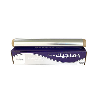 Aluminiumfolienpapier für das Rösten und Backen Oem Odm Küchenfolienroll