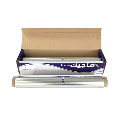 Aluminiumfolienpapier für das Rösten und Backen Oem Odm Küchenfolienroll