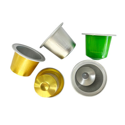 Aluminiumleere Kaffeekapseln für Nespresso Lebensmittelverpackungen und umweltfreundlich