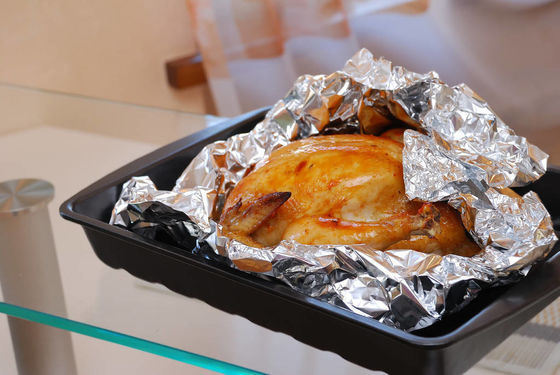 Papierrolle aus Aluminiumfolie mit weicher Temperatur für Haushalte und Küchen