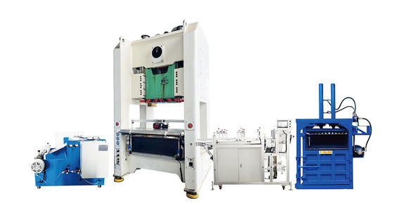 45t/60t/80t Aluminiumfolie Lebensmittelbehälter Pannen Herstellungsmaschine mit mechanischer Energiequelle