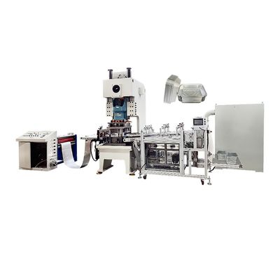 45t/60t/80t Aluminiumfolie Lebensmittelbehälter Pannen Herstellungsmaschine mit mechanischer Energiequelle
