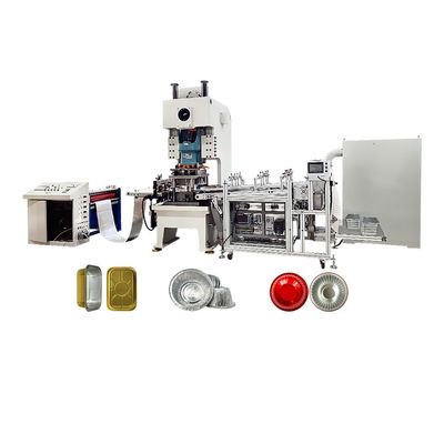 45t/60t/80t Aluminiumfolie Lebensmittelbehälter Pannen Herstellungsmaschine mit mechanischer Energiequelle