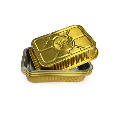 Aluminiumversiegelbare glatte Wand Wärmeversiegelung Lebensmittelverpackung Folie Behälter Lunchbox