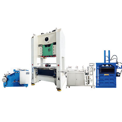 7.5KW Hauptmotorleistung Automatische Aluminiumfolie Behälter Herstellung Maschine