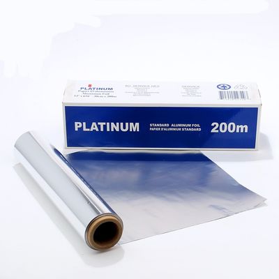 8011 Legierung Aluminiumfolie Roll für Küche Luftbrenner Papierfolien 200 Meter