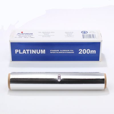 8011 Legierung Aluminiumfolie Roll für Küche Luftbrenner Papierfolien 200 Meter