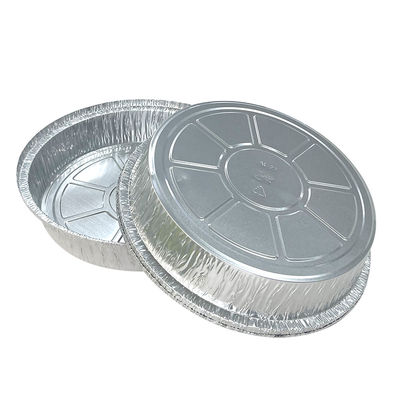 9 Zoll Rundfolie Pizza-Pfanne Aluminiumfolie Behälter für das Braten von Lebensmitteln