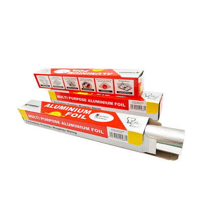 Customized Logo Aluminiumfolie Papierrolle für Weichtemperatur Haushalt Schokolade Verpackung