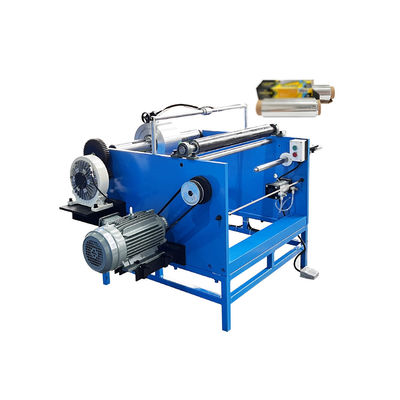 350 KG Einzelwellen-Hand-Silizium-Bäckpapier-Aluminiumfolie-Roll-Windemaschine