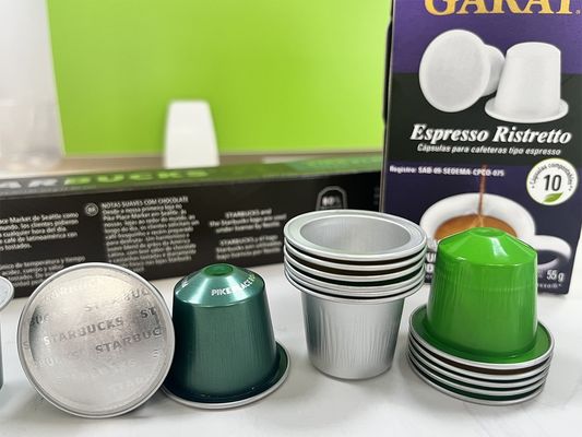 Kaffeekapselproduktion mit Aluminium-Kleinkartons aus Aluminiumfolie