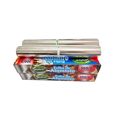 Silber-Household-Aluminiumfolie Rollen 8011 für Lebensmittelverpackungen