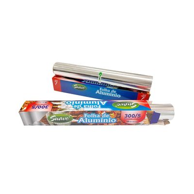 Silber-Household-Aluminiumfolie Rollen 8011 für Lebensmittelverpackungen