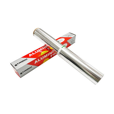 30 Mikron Aluminiumfolie Rollen Papier 10m mit geschmiertem Oberflächen für Lebensmittelverpackungen