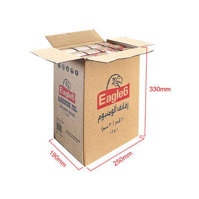 Customized Logo Heavy Duty Alu Foil Roll für Haushalts-Sandwich und Schokolade Verpackung