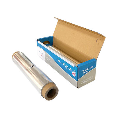 8011 Aluminiumfolie für den Haushaltsgebrauch, Lebensmittelzucht, Papierrolle für Einwegverpackungen
