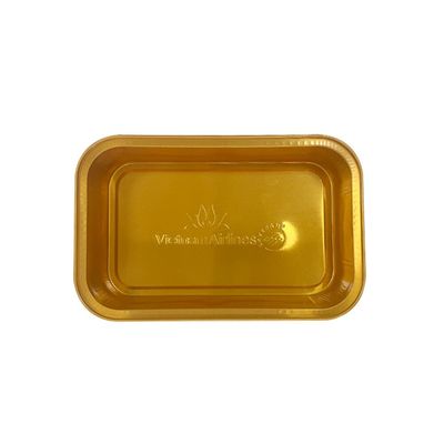 Farbe Glatte Wand Einwegbehälter aus Aluminiumfolie zum Backen