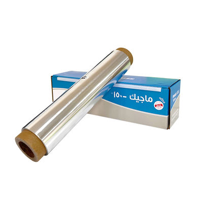 8011 Aluminiumfolie für den Haushaltsgebrauch, Lebensmittelzucht, Papierrolle für Einwegverpackungen