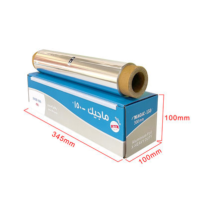 8011 Aluminiumfolie für den Haushaltsgebrauch, Lebensmittelzucht, Papierrolle für Einwegverpackungen