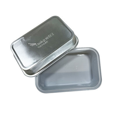 Lebensmittelverpackungsprozess Zellstoffformung Aluminiumfolie Schüssel Lebensmittelbehälter mit Deckel