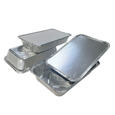 Umweltschonende rechteckige Aluminiumfolie für Lebensmittelverpackungen