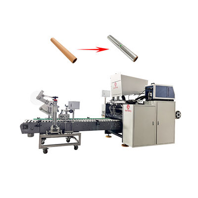 Einfache Bedienung Hochleistung Automatische Backpapier Roll Rewinding Maschine für die Küche