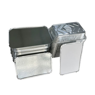 Einweg-Aluminiumfolie-Träger zum Mitnehmen Recycling-Restaurant-Träger zum Mitnehmen