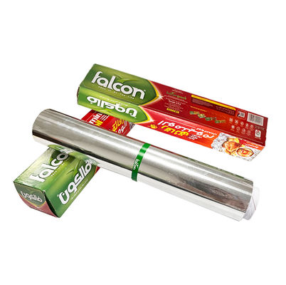 Papierrolle aus Silber-Aluminiumfolie für den Haushalt 300 mm Breite 62 m für die Verpackung