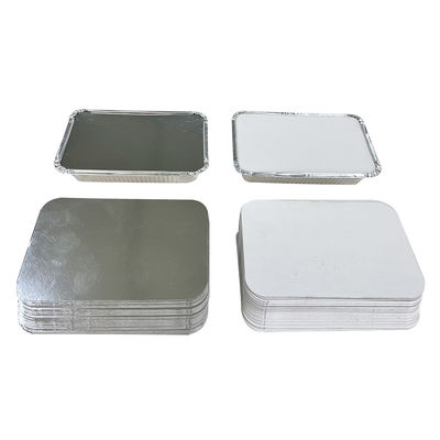 Bequeme Lebensmittelverpackungslösung Einweg-Aluminiumfolie-Box für BBQ-Hühner zum Mitnehmen