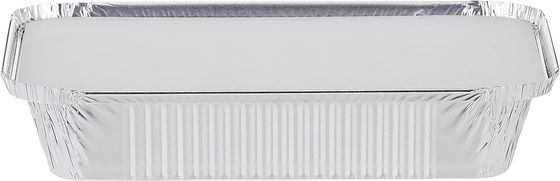 Lebensmittelstufe 8011 Einweg-Aluminiumfolie Lebensmittelfach Rechteck 8389 mit Papierdeckel