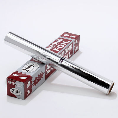12" 18" 25 Mikron dickes Silber-Aluminiumfolie für die Küche Grillen und Backen