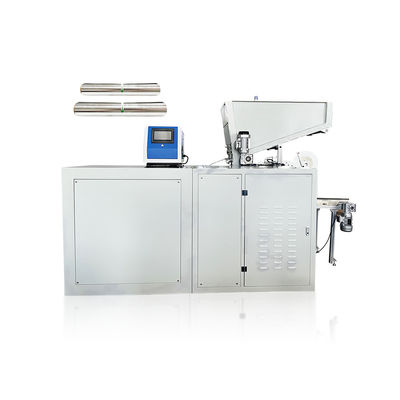 0.009-0.025mm Materialdicke Elektrisch angetriebene Aluminiumfolie-Schneidmaschine