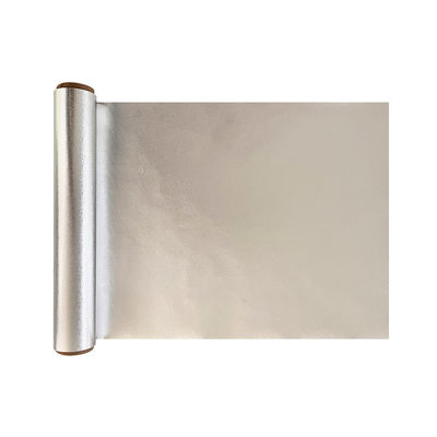 Customized Logo Küche Silber geprägte Aluminiumfolie Roll mit Blechschneider