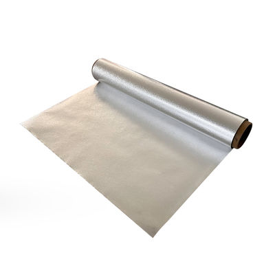 Customized Logo Küche Silber geprägte Aluminiumfolie Roll mit Blechschneider