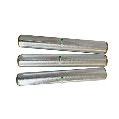 Customized Logo Küche Silber geprägte Aluminiumfolie Roll mit Blechschneider
